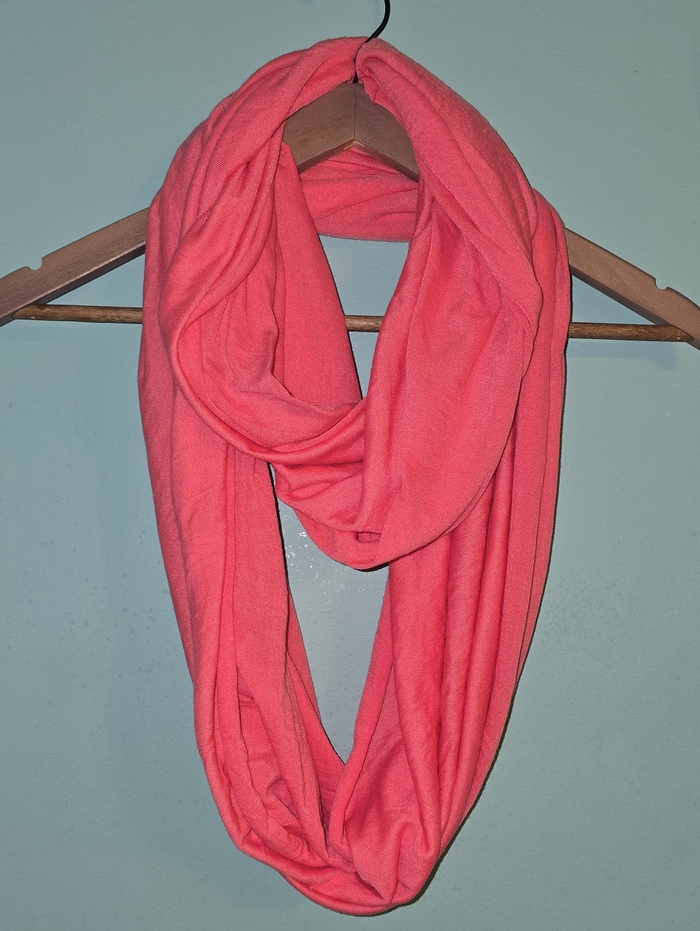 Lightweight Coral Infinity Scarf - Women's Accessory